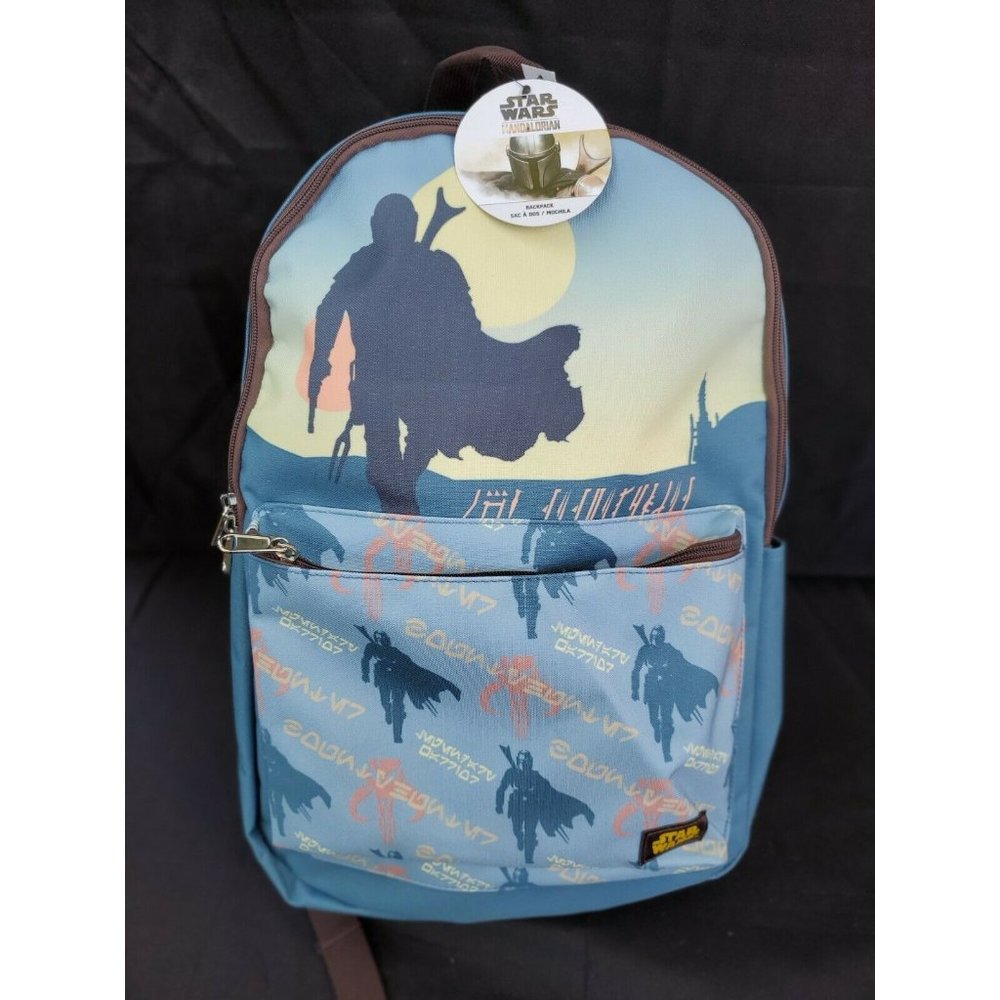 Funko Target Exclusive Star Wars The Mandalorian Backpack Blue NWT Disney